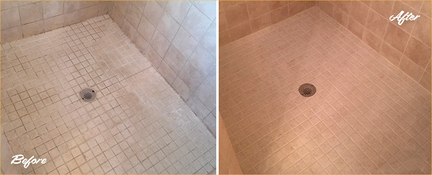 Shower Restored by Our Professional Tile and Grout Cleaners in Micco, FL